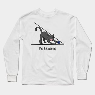 Acute Cat Long Sleeve T-Shirt